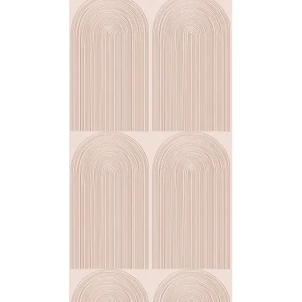 Bibelotte - Vliesbehang- Regenbogen - Terra - 2x 50x270cm - Trendy Kinderbehang