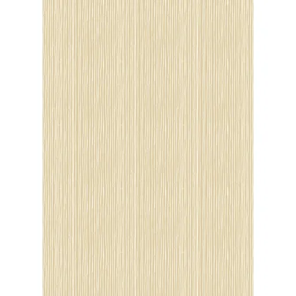 Bibelotte Vliesbehang - Lijnenspel - Geel - 2x 50x270cm - Trendy Kinderbehang