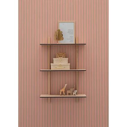 Papier peint intissé - Bibelotte - Framboise - Rose - 2x 50x270cm - Trendy Kinderbehang 2