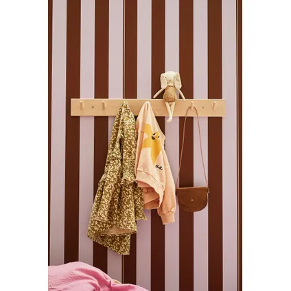Papier peint intissé - Studio Pieni - Lignes - Roos - 2x 50x270cm - Trendy Kinderbehang 3