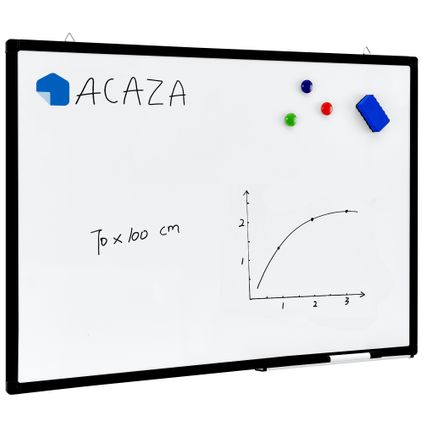 ACAZA - Magnetisch whiteboard 70x100cm