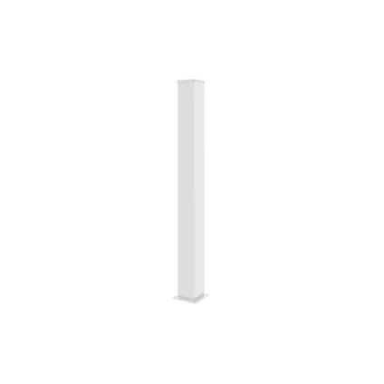 Poteau EIFEL 15x15 en aluminium H.166cm - Blanc mat 3