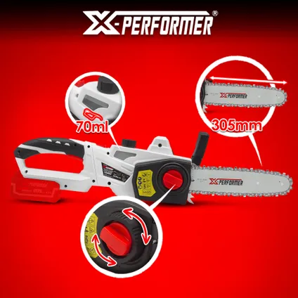 X-Performer - Tronçonneuse rechargeable 20V – Livrée sans batterie 3