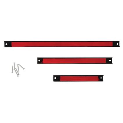 Toolland Gereedschapshouder, magnetisch, set, 3 stuks, staal, rood/zwart