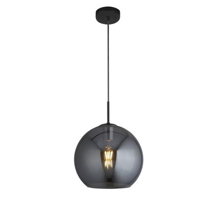 Bussandri Exclusive Lampe Suspendue - Métal - Rural - E27 - L:30cm - Noir