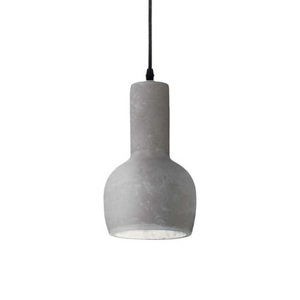 Ideal Lux Lampe Suspendue - Métal - Industriel - E27 - L:cm - Gris
