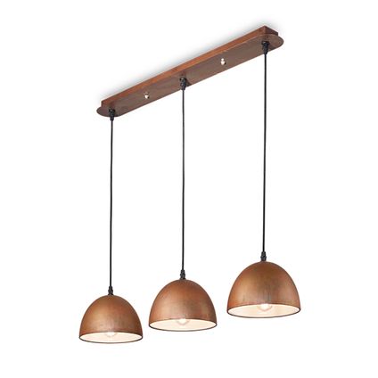 Ideal Lux - Folk - Hanglamp - Metaal - E27 - Bruin