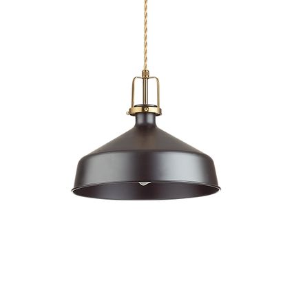 Ideal Lux - Eris - Hanglamp - Metaal - E27 - Zwart