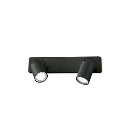 Ideal Lux Applique - Métal - Conceptions - GU10 - L:32cm - Noir