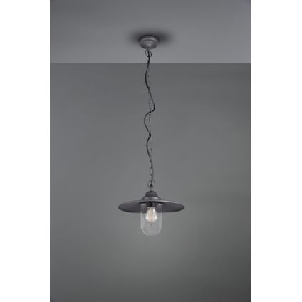 Vintage Hanglamp Brenta - Metaal - Grijs