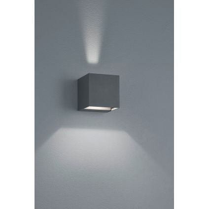 Trio Applique - Métal - Moderne - LED - L:8cm - Gris