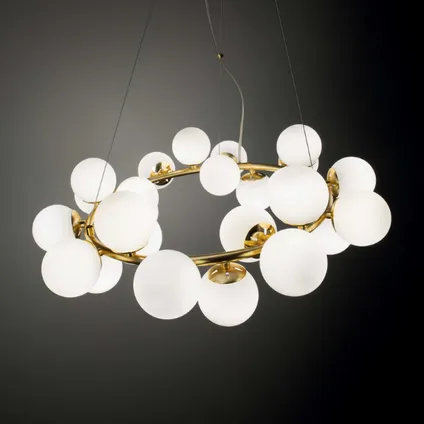Ideal Lux Lampe Suspendue - Métal - Scandinave - G9 - L:cm - Blanc 3