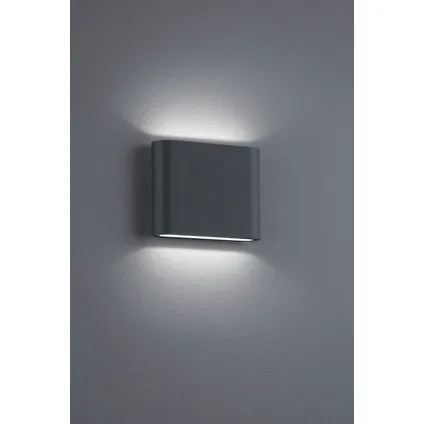 Trio Applique - Métal - Moderne - LED - L:9cm - Gris 2