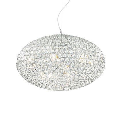 Ideal Lux - Orion - Hanglamp - Metaal - E14 - Chroom