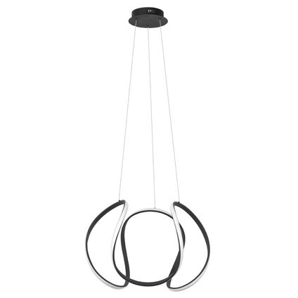 Highlight - Kyra XL - Hanglamp - LED - 70 x 70 x 180cm - Zwart