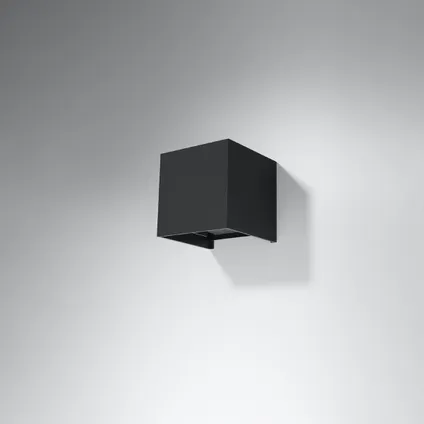 Wandlamp modern luca zwart 2