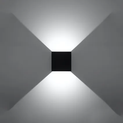 Luminastra Applique - Métal - Moderne - LED - L:10cm - Noir 3