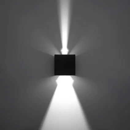 Luminastra Applique - Métal - Moderne - LED - L:10cm - Noir 5