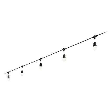 Ideal Lux Lampe Suspendue - Métal - Conceptions - E27 - L:404cm - Noir