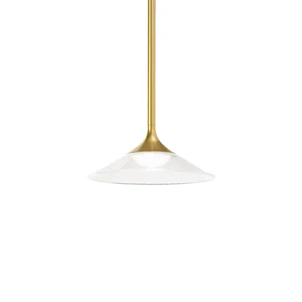 Moderne Gouden Hanglamp Tristan - Ideal Lux - LED - Sfeervolle Verlichting voor Binnen