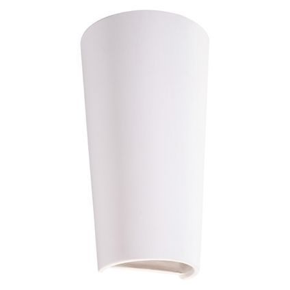 Luminastra Applique - Métal - Moderne - E27 - L:16,5cm - Blanc
