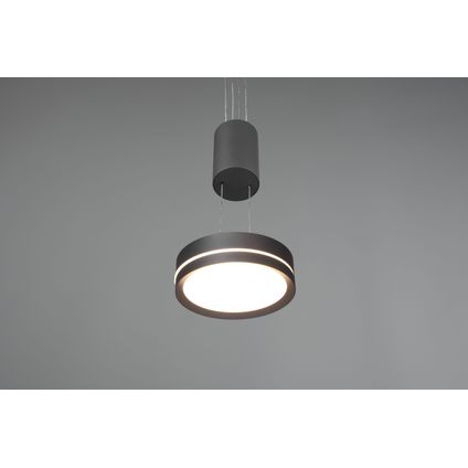 Trio Lampe Suspendue - Métal - Moderne - LED - L:150cm - Gris