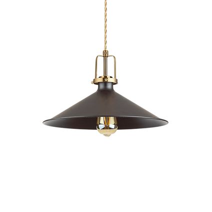 Ideal Lux - Eris - Hanglamp - Metaal - E27 - Zwart