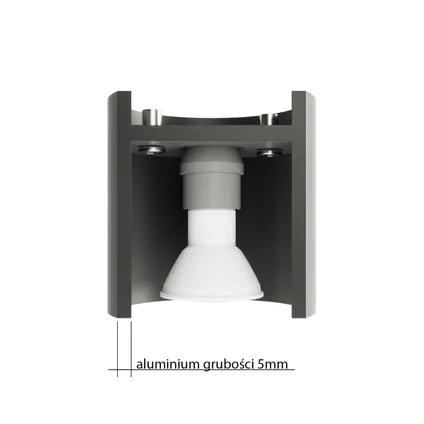Luminastra Applique - Métal - Moderne - G9 - L:26cm - Blanc 4