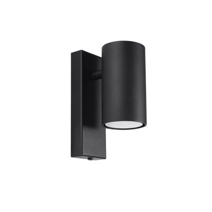 Luminastra Applique - Métal - Moderne - GU10 - L:6cm - Noir