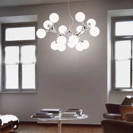 Ideal Lux Lampe Suspendue - Métal - Moderne - E14 - L:cm - Or 2