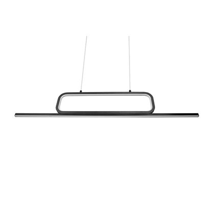 Trio Lampe Suspendue - Métal - Industriel - LED - L:7,5cm - Noir