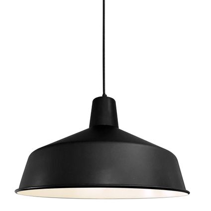 Mexlite Lampe Suspendue - Métal - Difficile - E27 (grote Fitting) - L:cm - Blanc