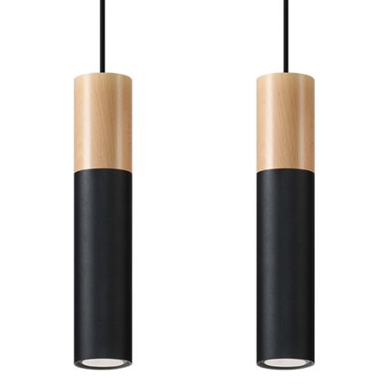 Hanglamp modern pablo zwart