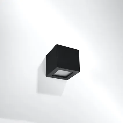 Luminastra Applique - Métal - Moderne - E27 - L:14cm - Noir 2