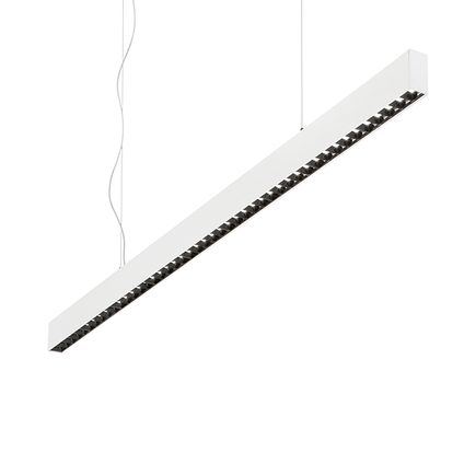 Ideal Lux - Office - Hanglamp - Aluminium - LED - Wit