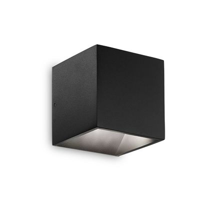 Ideal Lux - Rubik - Wandlamp - Aluminium - LED - Zwart