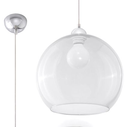 Hanglamp minimalistisch ball transparant