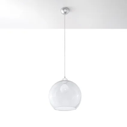 Hanglamp minimalistisch ball transparant 2
