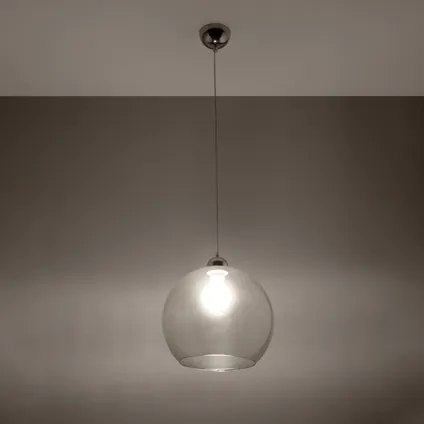 Hanglamp minimalistisch ball transparant 3