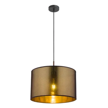 Globo Lampe Suspendue - Métal - Moderne - E27 - L:cm - Noir