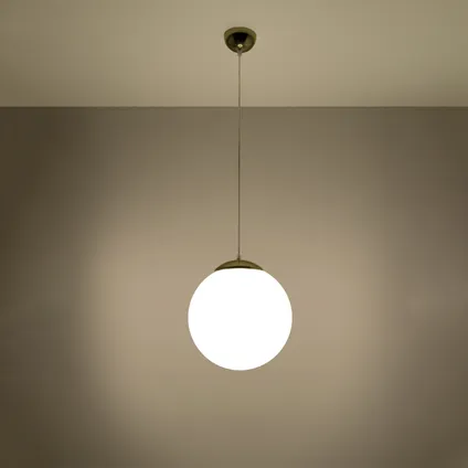 Luminastra Lampe Suspendue - Métal - Minimaliste - E27 - L:30cm - Or 3
