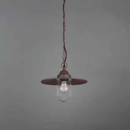 Vintage Hanglamp Brenta - Metaal - Bruin 2