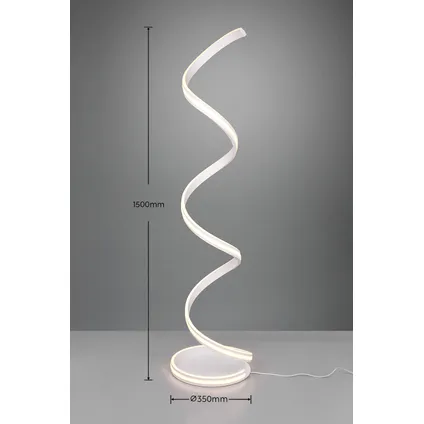 Trio Lampadaire - Métal - Moderne - LED - L:150cm - Blanc 3
