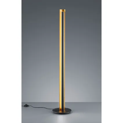 Moderne Vloerlamp Texel - Metaal - Zwart 2