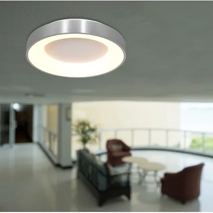 Cirkelvormige LED plafondlamp Steinhauer Ringlede Wit 2