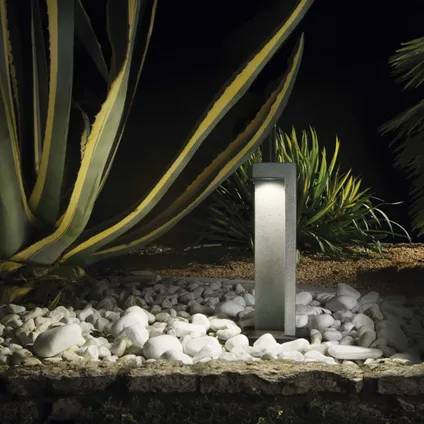 Moderne Grijskleurige LED Vloerlamp - Ideal Lux Titano - Buitenverlichting - Stijlvol Design 3