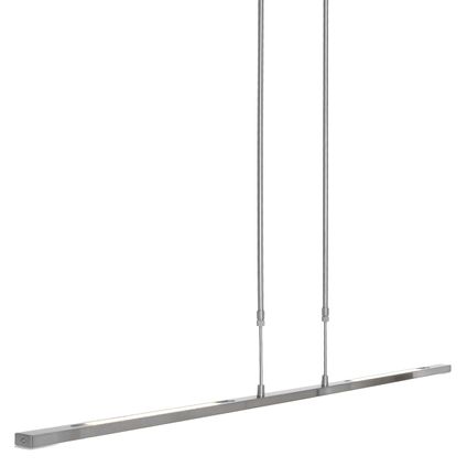Steinhauer Lampe De Table - Plastique - Moderne - Ingebouwd (LED) - L:122cm - Argent