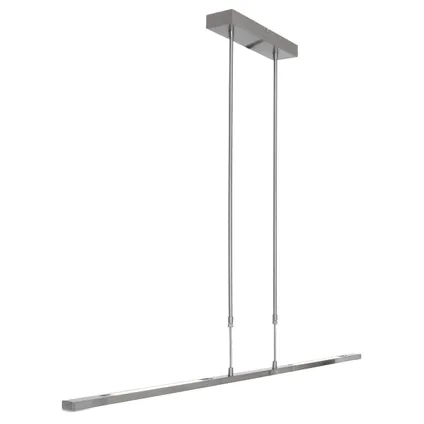 Steinhauer Lampe De Table - Plastique - Moderne - Ingebouwd (LED) - L:122cm - Argent 3