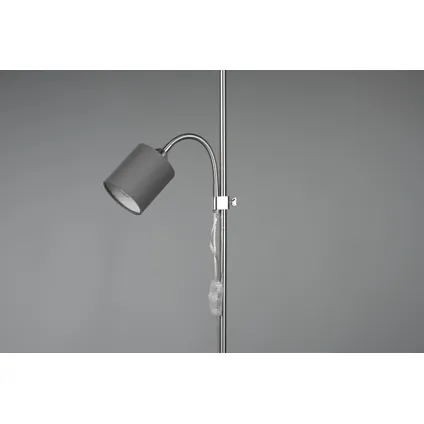 Moderne Vloerlamp Owen - Metaal - Grijs 5