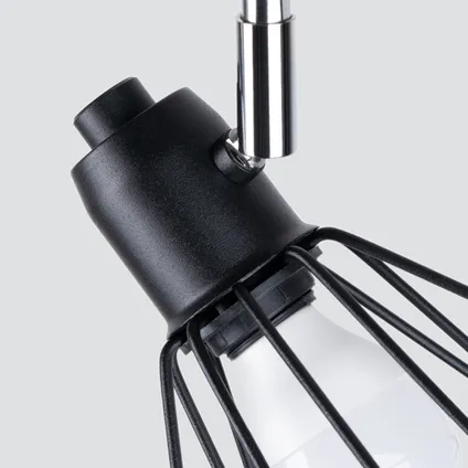 Plafondlamp modern artemis zwart 5